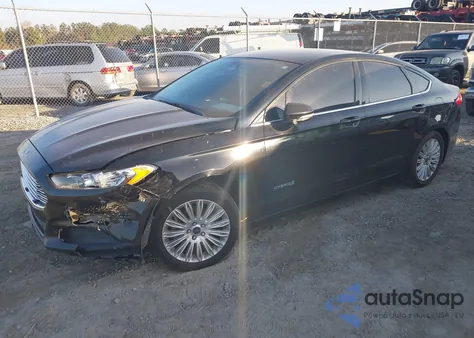 2016 Ford Fusion Hybrid Se из США, поврежденный, VIN 3FA6P0LU9GR389080